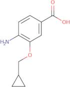 4-Amino-3-(cyclopropylmethoxy)benzoic acid