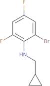 2-Bromo-N-(cyclopropylmethyl)-4,6-difluoroaniline