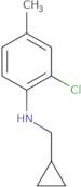 2-Chloro-N-(cyclopropylmethyl)-4-methylaniline