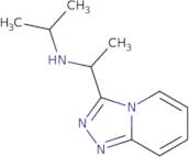 (Propan-2-yl)(1-{[1,2,4]triazolo[4,3-a]pyridin-3-yl}ethyl)amine