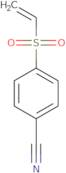4-(Ethenesulfonyl)benzonitrile