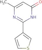 6-Methyl-2-(thiophen-3-yl)pyrimidin-4-ol