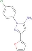 1-(4-Chlorophenyl)-3-(furan-2-yl)-1H-pyrazol-5-amine