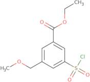 Ethyl 3-(chlorosulfonyl)-5-(methoxymethyl)benzoate