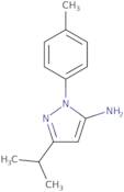 1-(4-Methylphenyl)-3-(propan-2-yl)-1H-pyrazol-5-amine