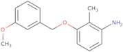 3-[(3-Methoxyphenyl)methoxy]-2-methylaniline