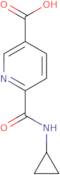 6-(Cyclopropylcarbamoyl)pyridine-3-carboxylic acid