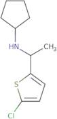 N-[1-(5-Chlorothiophen-2-yl)ethyl]cyclopentanamine