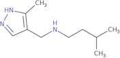 [(3-Methyl-1H-pyrazol-4-yl)methyl](3-methylbutyl)amine