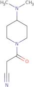 3-[4-(Dimethylamino)piperidin-1-yl]-3-oxopropanenitrile