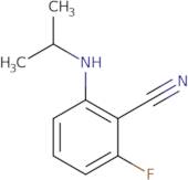 2-Fluoro-6-[(propan-2-yl)amino]benzonitrile