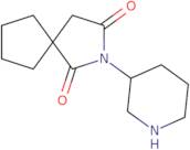 2-(Piperidin-3-yl)-2-azaspiro[4.4]nonane-1,3-dione