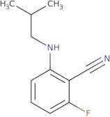 2-Fluoro-6-[(2-methylpropyl)amino]benzonitrile