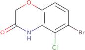 6-bromo-5-chloro-2h-benzo[b][1,4]oxazin-3(4h)-one