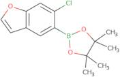 2-(6-Chlorobenzofuran-5-yl)-4,4,5,5-tetramethyl-1,3,2-dioxaborolane