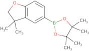 2-(3,3-Dimethyl-2,3-dihydro-1-benzofuran-5-yl)-4,4,5,5-tetramethyl-1,3,2-dioxaborolane