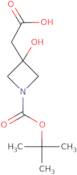 2-{1-[(tert-butoxy)carbonyl]-3-hydroxyazetidin-3-yl}acetic acid