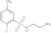 N-(2-Aminoethyl)-2-fluoro-5-methylbenzenesulfonamide