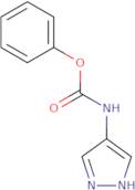 Phenyl N-(1H-pyrazol-4-yl)carbamate