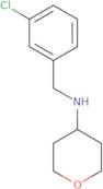 N-[(3-Chlorophenyl)methyl]oxan-4-amine