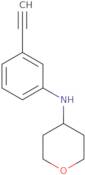 N-(3-Ethynylphenyl)oxan-4-amine