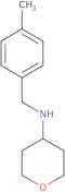 N-[(4-Methylphenyl)methyl]oxan-4-amine