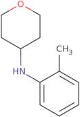 N-(2-Methylphenyl)oxan-4-amine