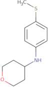 N-[4-(Methylsulfanyl)phenyl]oxan-4-amine