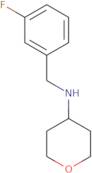 N-[(3-Fluorophenyl)methyl]oxan-4-amine