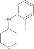 N-(2-Iodophenyl)oxan-4-amine