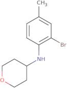 N-(2-Bromo-4-methylphenyl)oxan-4-amine