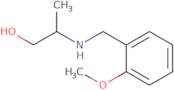 2-[(2-Methoxyphenyl)methylamino]propan-1-ol