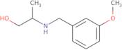 2-[(3-Methoxyphenyl)methylamino]propan-1-ol