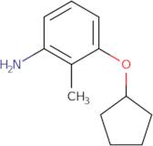 3-(Cyclopentyloxy)-2-methylaniline