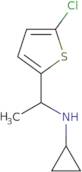 N-[1-(5-Chlorothiophen-2-yl)ethyl]cyclopropanamine