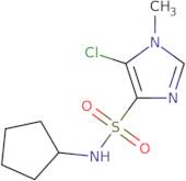 5-Chloro-N-cyclopentyl-1-methyl-1H-imidazole-4-sulfonamide