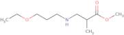 Methyl 3-[(3-ethoxypropyl)amino]-2-methylpropanoate