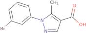 1-(3-Bromophenyl)-5-methyl-1H-pyrazole-4-carboxylic acid