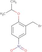 2-(Bromomethyl)-4-nitro-1-(propan-2-yloxy)benzene