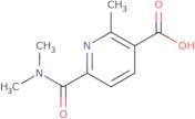 6-(Dimethylcarbamoyl)-2-methylpyridine-3-carboxylic acid