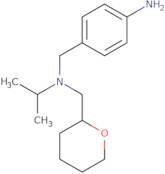 4-{[(Oxan-2-ylmethyl)(propan-2-yl)amino]methyl}aniline