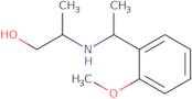 2-[1-(2-Methoxyphenyl)ethylamino]propan-1-ol