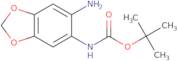 tert-Butyl N-(6-amino-1,3-dioxaindan-5-yl)carbamate