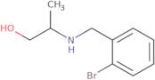 2-{[(2-Bromophenyl)methyl]amino}propan-1-ol