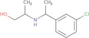 2-{[1-(3-Chlorophenyl)ethyl]amino}propan-1-ol