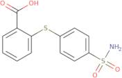 2-[(4-Sulfamoylphenyl)sulfanyl]benzoic acid