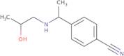 4-[1-(2-Hydroxypropylamino)ethyl]benzonitrile