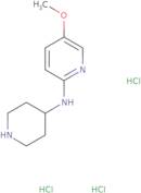 5-Methoxy-N-(piperidin-4-yl)pyridin-2-amine trihydrochloride