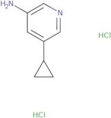 5-Cyclopropylpyridin-3-amine dihydrochloride