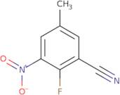2-Fluoro-5-methyl-3-nitrobenzonitrile
